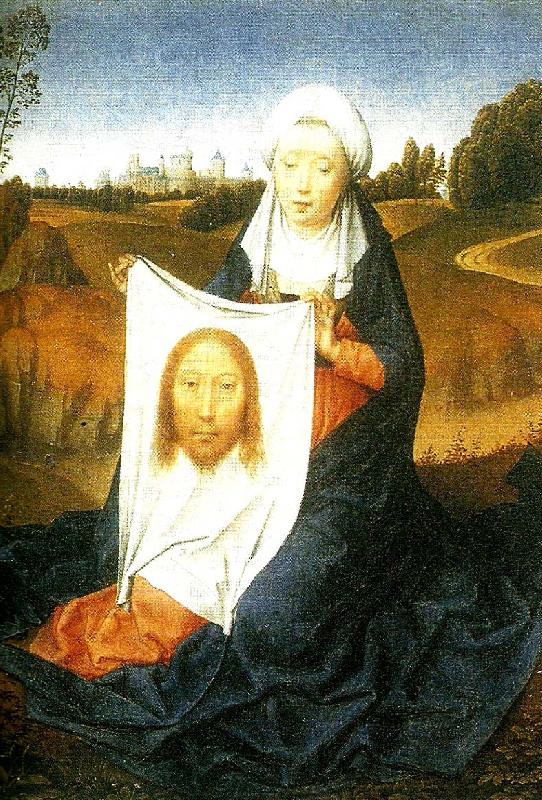 Hans Memling den heliga veronica oil painting image
